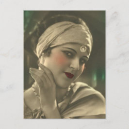 Exotisches Headband Postkarte