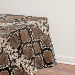 Exotisches Imitat Snakeskin photographisches Tischdecke