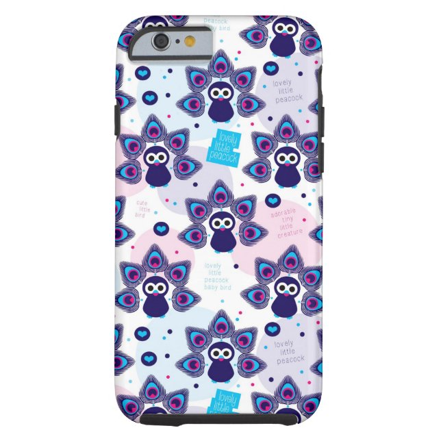 exotisches Indien-Pfaumuster Case-Mate iPhone Hülle (Rückseite)