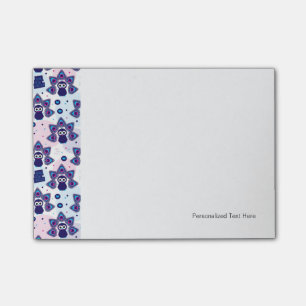 exotisches Indien-Pfaumuster Post-it Klebezettel