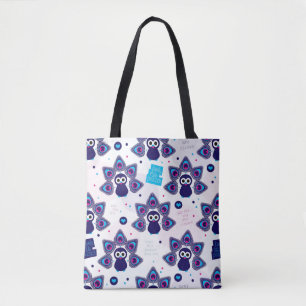 exotisches Indien-Pfaumuster Tasche