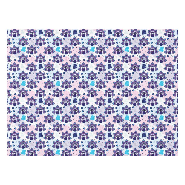 exotisches Indien-Pfaumuster Tischdecke (Vorderseite (Horizontal))