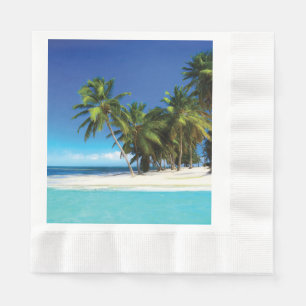 Exotisches Kissen Serviette