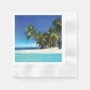 Exotisches Kissen Serviette