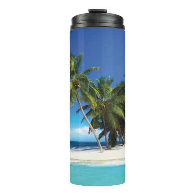 Exotisches Kissen Thermosbecher (Vorderseite)
