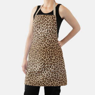 Exotisches Leoparden-Druckmuster-Design Schürze