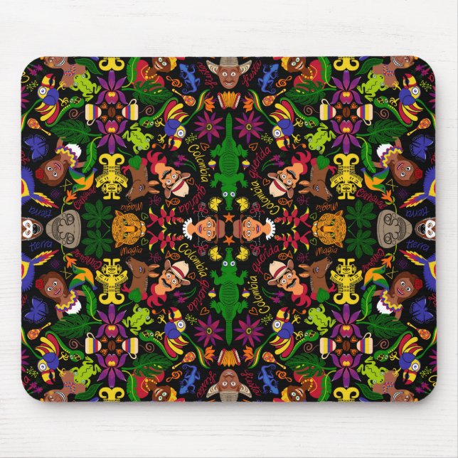 Exotisches, magisches und charmantes kolumbianisch mousepad (Vorne)