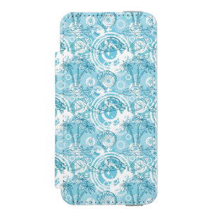 exotisches Ozeanmuster Incipio Watson™ iPhone 5 Geldbörsen Hülle