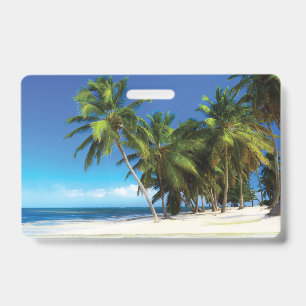 Exotisches Strand-Kissen Ausweis