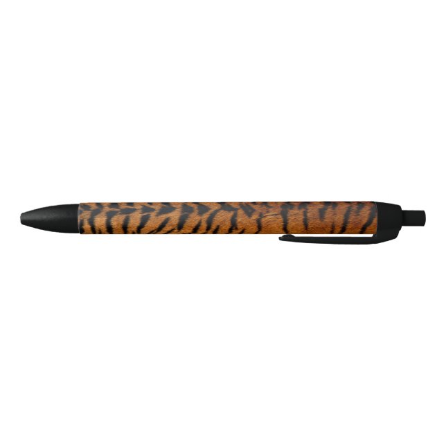Exotisches Tiger-Streifen-Muster Kugelschreiber (Unterseite)