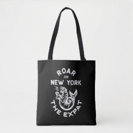 Expat Roar für New York (schwarz) Tasche