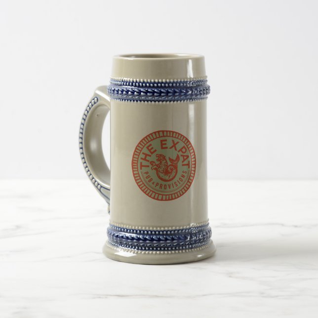 Expat Stein mug (Devant gauche)