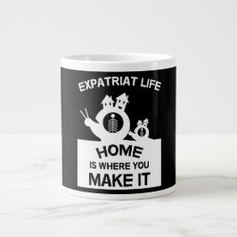 Expatriates Expats im Ausland Expat Familien und G Jumbo-Tasse