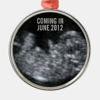 Expectant Baby Christmas Keepake Ornament Aus Metall