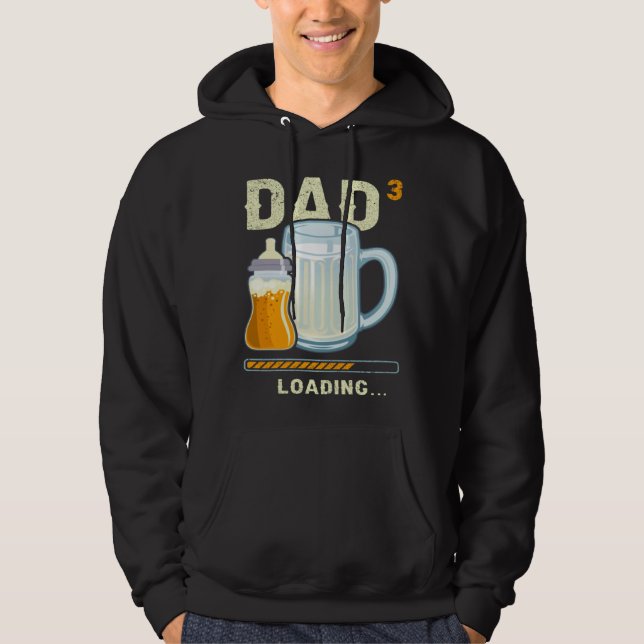 Expectant Dad Dad to be Future Dad 3rd child  2 Hoodie (Vorderseite)