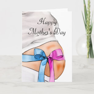 Expectant Mother Day Card Karte