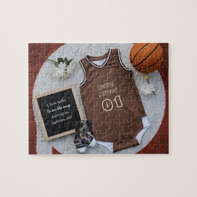 Expecting Baby Sports Pregnancy announcement  (Horizontal)