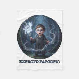 Expecto Papoopio Baby-Zauberer Süßer Magischer Zau Fleecedecke