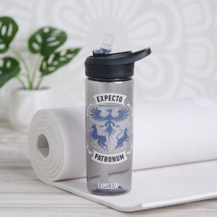 Expecto Patronum Vintage Silhouette Grafik Trinkflasche