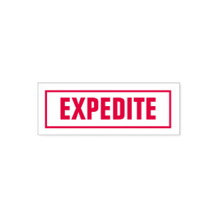 Expedition für Geschäftsunterlagen Permastempel
