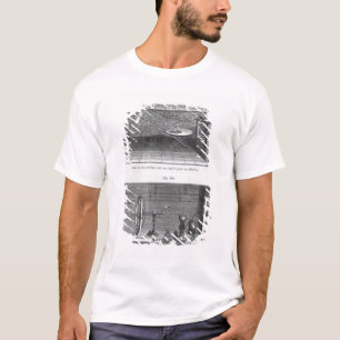 Experiment auf Fröschen durch Louis Galvani T-Shirt