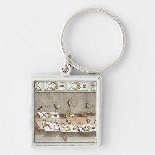 Experiment auf Fröschen Schlüsselanhänger