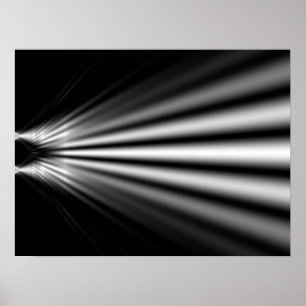 Experiment mit doppeltem Leuchtkörper Poster