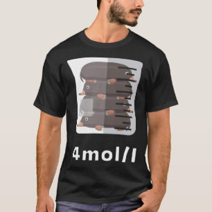 Experimenteller Labrador Wissenschaftler Chemie Le T-Shirt