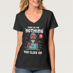 Experte für Cybersicherheit I Computer-Ingenieur f T-Shirt