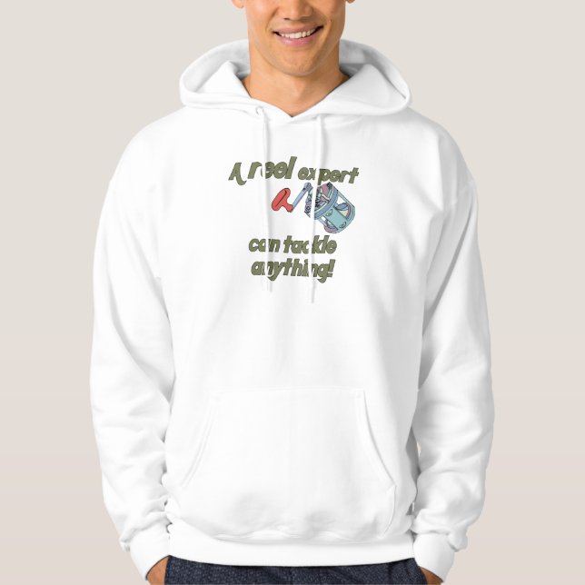 Experten für Angelruten Hoodie (Vorderseite)