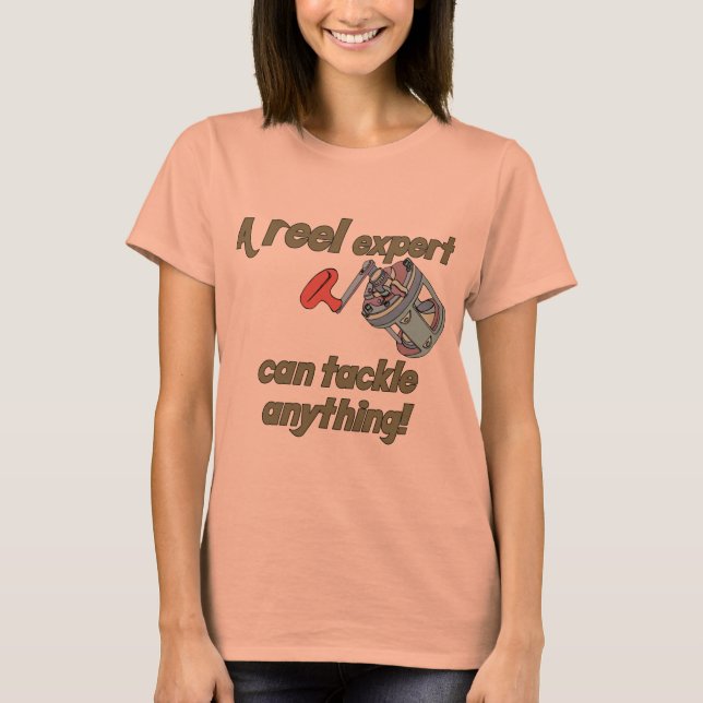 Experten für Angelruten T-Shirt (Vorderseite)