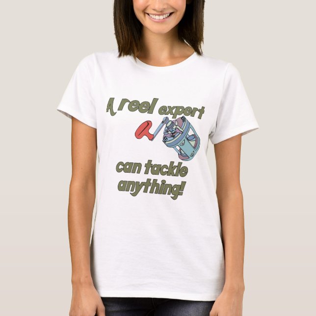 Experten für Angelruten T-Shirt (Vorderseite)