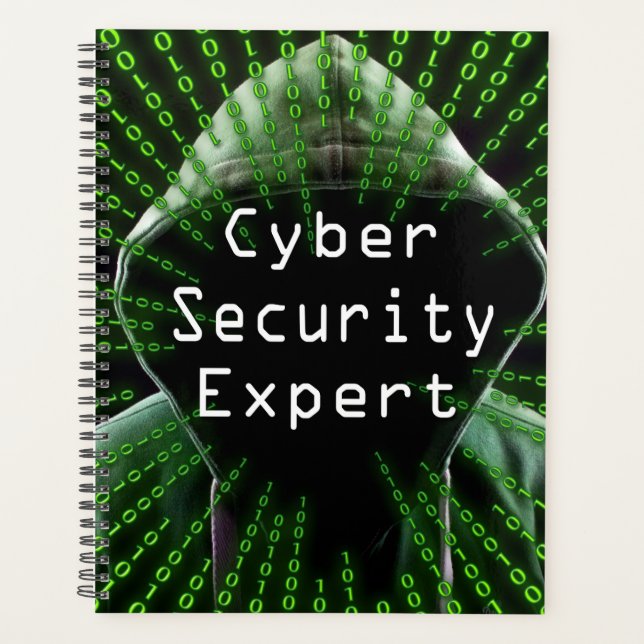 Experten für Cybersicherheit Planer (Vorderseite)