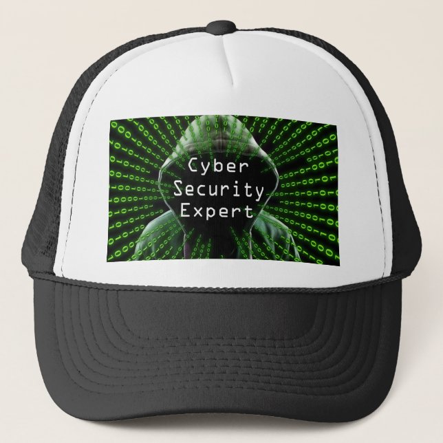 Experten für Cybersicherheit Truckerkappe (Vorderseite)