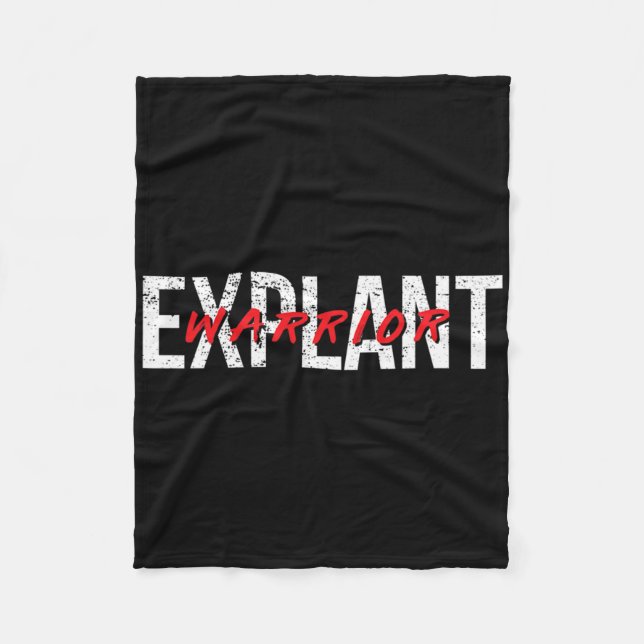 Explantate Brust Implant Krankheit Bewusstsein Kre Fleecedecke (Vorderseite)