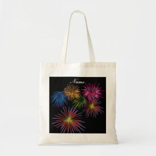 Explodieren von Fireworks Thunder_Cove Tragetasche