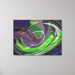 Explodierende Abstrakte IV gezogene Canvas Leinwanddruck