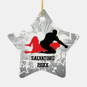 Explodierende Keramikornament