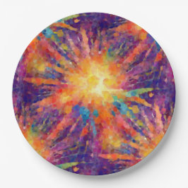 Explodierender Star Pappteller