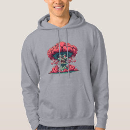Explodierendes Dämonengesicht Skate Hoodie