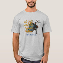 Explodierte Federn, lustiger Baseball T-Shirt