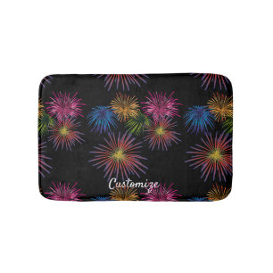 Exploding Fireworks 2021 Thunder_Cove Badematte