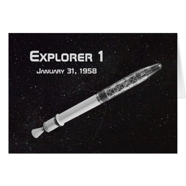 Explorateur 1 satellite (Devant horizontal)