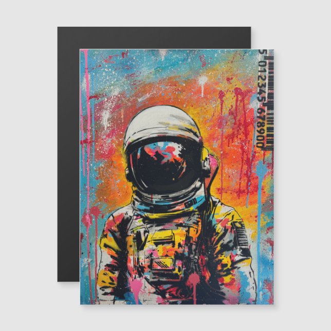 Explorateur cosmique #2 - Carte magnétique (Devant / Derrière)