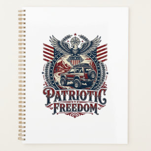 Explorateur de route désertique patriotique