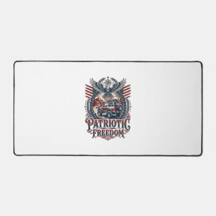 Explorateur de route désertique patriotique