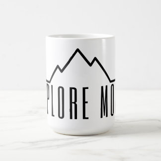Explore More Minimalist Mountain Coffee Mug Kaffeetasse