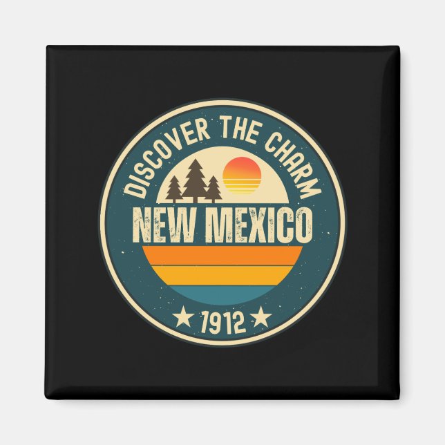 Explore New Mexico Designs For Every Lover  Magnet (Vorne)