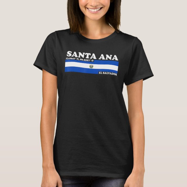 Explore Santa Ana The Magic of Coordinates T-Shirt (Vorderseite)