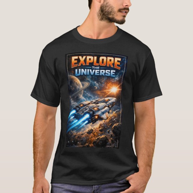 Explore The Universe T-Shirt (Vorderseite)